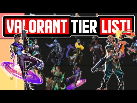 The BEST Agents Tier List  - Valorant