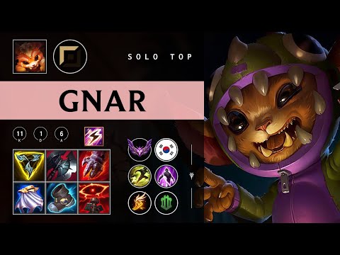 Gnar Top vs Volibear - KR Master Patch 26.01
