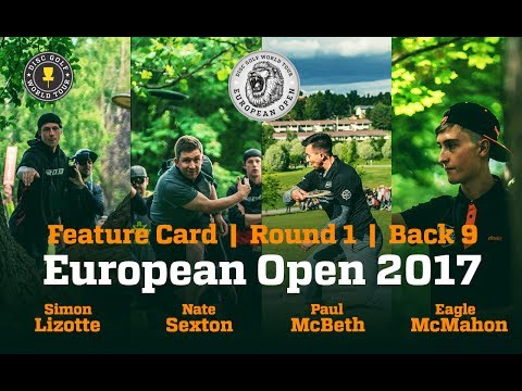 European Open 2017 Feature Card Round 1 Back 9