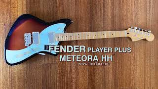 Video thumbnail for Fender: Player Plus METEORA™ HH by Brett Kingman