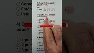 🧠 Teste seu conhecimento sobre o corpo humano neste quiz ✨