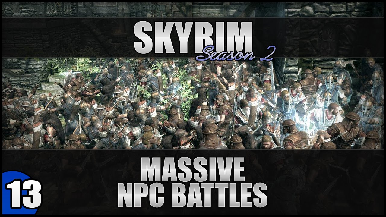 Watch Massive, Epic Skyrim Battles Like You’ve Never Seen Before