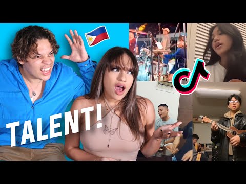 This video is Violently FILIPINO 🎙| Latinos react to Viral Filipino Singing TikToks