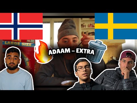 Norwegians React To (Swedish Rap) Reacting Til ADAAM - EXTRA (GrindTape Track #5)