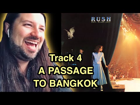 Musician REACTS RUSH A Passage To Bangkok 1981 Exit Stage Left REACTION