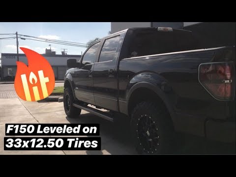 Leveled F150 on XD Grenade Wheels & 33x12.50 Tires