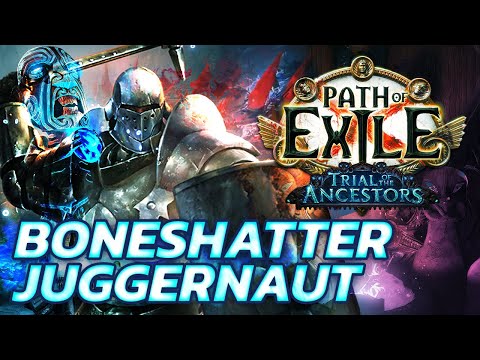 My FASTEST BUILD for league start! - Boneshatter Juggernaut [PoE 3.22]