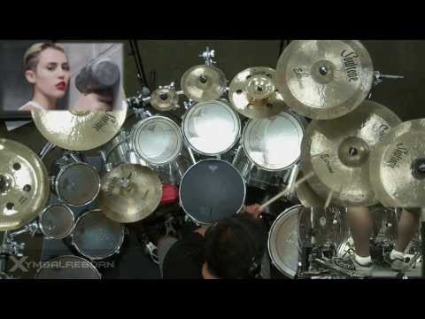 Wrecking Ball by Miley Cyrus Drum Cover by Myron Carlos