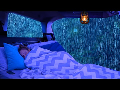 Barulho de Chuva para Dormir Profundamente e Relaxar - Chuva Forte e Trovão Para Insônia| ASMR