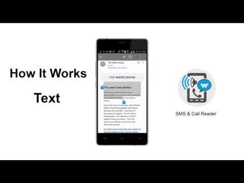 SMS & Call Reader Video