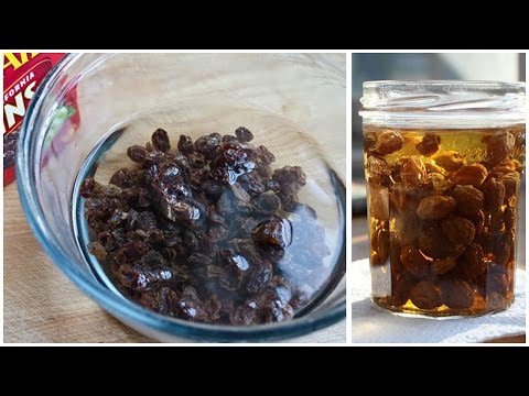 Raisin Water Can Help Cleanse and Detox The Liver