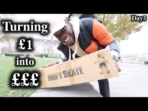 Turning £1 into £££ in London | Day 5