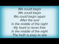 Joseph Arthur - In The Middle Of The Night Lyrics