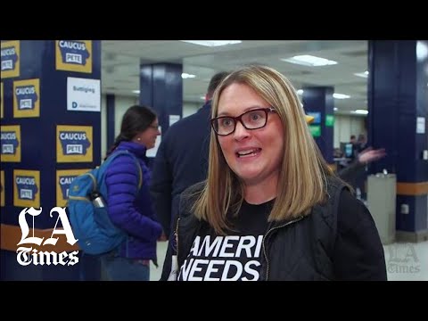 Precinct Captain Rachel Bruns breaks down the caucus process