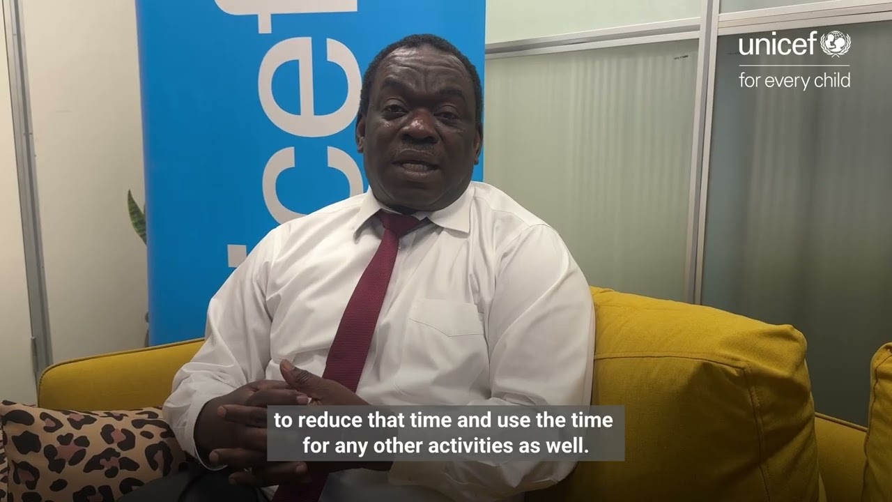 Evariste Kouassi Komlan, UNICEF Director, Global WASH Practice speaks on Africa's water-energy nexus