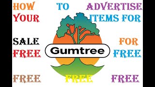 How to List or Advertise For Free on Gumtree of your Used or New Items or Car Van Plant Parts