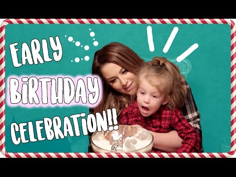 EARLY BIRTHDAY CELEBRATION!! | Vlogmas Day 15 Video