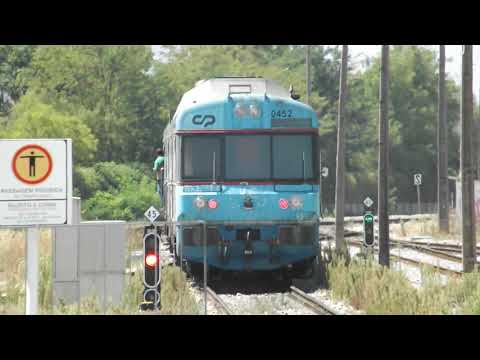 Manobras da UDD 0452 e partida do regional N°5710