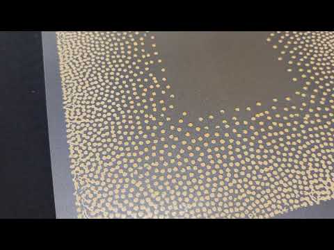 Gres szkliwiony hiszpański Aparici Art-Deco Black Negroni Natural 29,75x29,75 gat. I