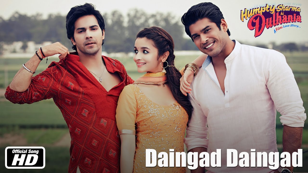 Daingad Daingad Lyrics | Humpty Sharma Ki Dulhania | Akriti Kakar, Udit Narayan | Sachin Jigar