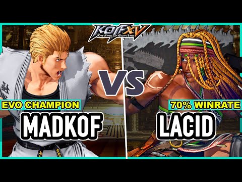 KOF XV 🔥 Madkof (Ryo/Najd/Heidern) vs Lacid (Darlin + Random)