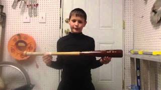 Batte De Baseball Brett Bros MB110 - Bois D'érable Et Bambou - 33 Pouces - Occasion
