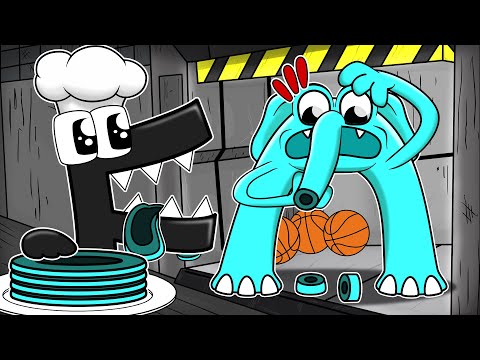 Delicious COACH PICKLES VS Alphabet Lore F - Garten of Banban ANIMATION | MUKBANG | ASMR