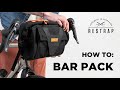 RESTRAP Bar Pack Stuurtas Zwart — video 3