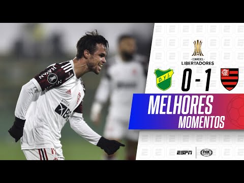 Gols e lances de Defensa y Justicia x Flamengo