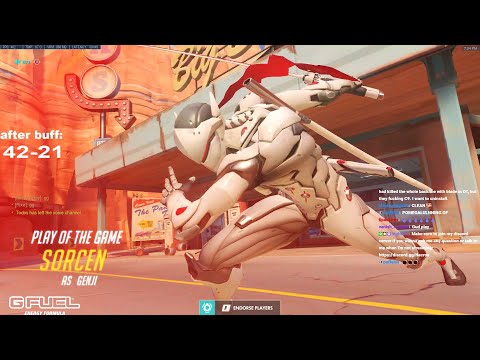 POTG! Necros Shows his Insane Genji skill! OVERWATCH SEASON 29 TOP 500