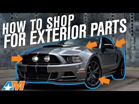 How To Shop For Exterior Parts For Your Ford Mustang