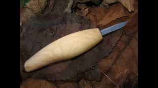 Making a Small Wood-carving Knife from a Jigsaw Blade