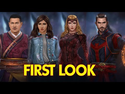 All Uniforms From Doctor Strange in the Multiverse of Madness Update - MARVEL Future Fight