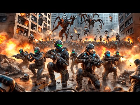 Can Humans Army Stop 4,000,000 Zergs Invasion - UEBS 2