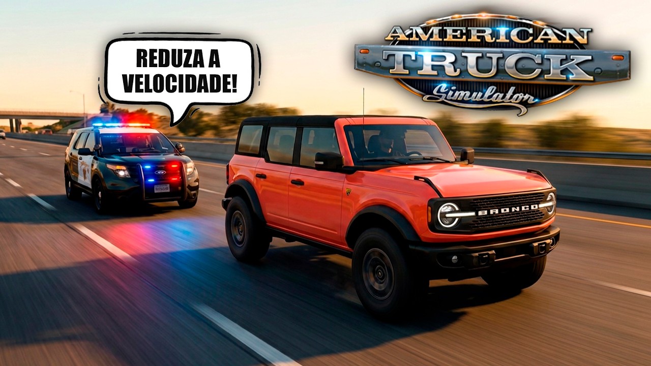 TENTEI SER UM MOTORISTA NORMAL, MAS NÃO DÁ - American Truck Simulator #2
