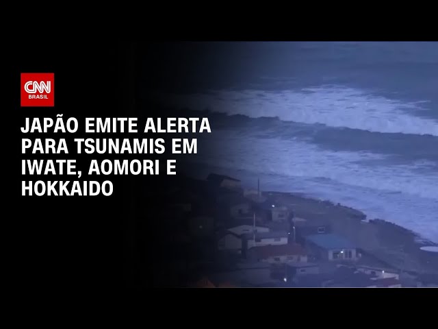 Terremoto de magnitude 7,5 atinge costa do Japão | CNN NOVO DIA