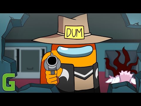 Among Us Sheriff Song - "One Shot" | Gamingly [Among Us Animation]