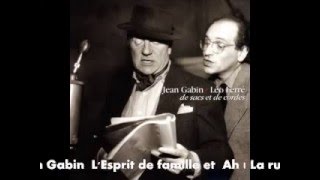 Jean Gabin    L&#39;Esprit de famille et Ah ! La rue 1951