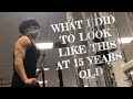 FULL UPPERBODY WORKOUT TO GET BIGGER | 15 YEAR OLD POWERLIFTER