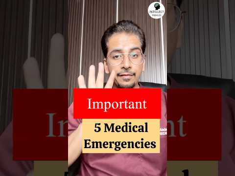 Top 5 Medical Emergencies (important for Doctors & Nurses) #emergency #doctor #nursing