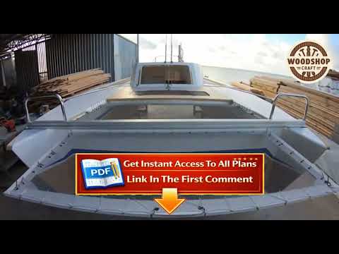 Building a Fast DIY Catamaran With Boat Building Plans Anyone Can Do It