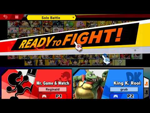 Throwdown Thursday #47: SKNY Juno (Mr. Game and Watch) VS P Reservings (King K. Rool) LR5