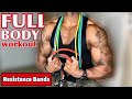 FULL BODY RESISTANCE BAND WORKOUT (for MEN AND WOMEN wanting to BUILD MUSCLE at HOME) - MUST TRY!