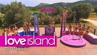 Villa games: Who can pole dance the best? | Love Island Australia 2018