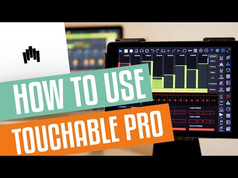 How to use TouchAble Pro for an AudioVisual performance