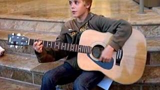 Justin Bieber at 13 in Stratford Ontario