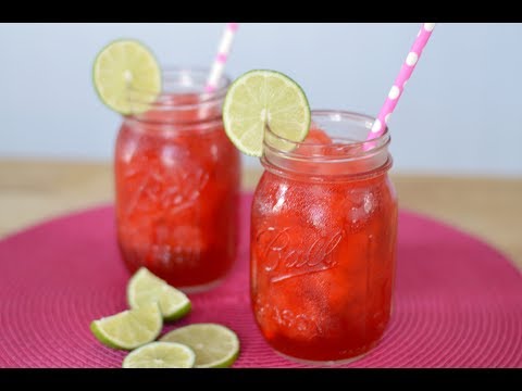 Strawberry Limeade / Cherry Limeade - Dr Sebi Alkaline Electric Food