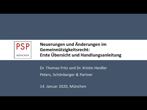 Neuerungen und Änderungen im Gemeinnützigkeitsrecht: Erste Übersicht und Handlungsanleitung