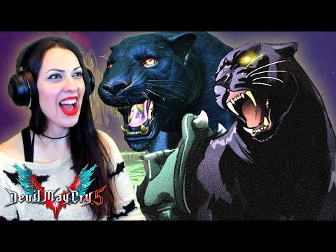 DEVIL MAY CRY 5 Walkthrough Part 3 - OMG PANTHOR IS IN THIS GAME, MYAHHH!!!