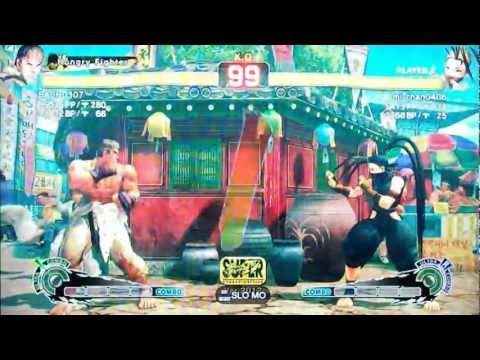 SSF4 AE 2012: BACH0307 (Ryu) vs mi-chan0406 (Ibuki)